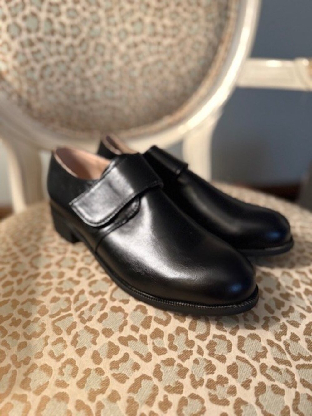 Black Mary Jane Loafers